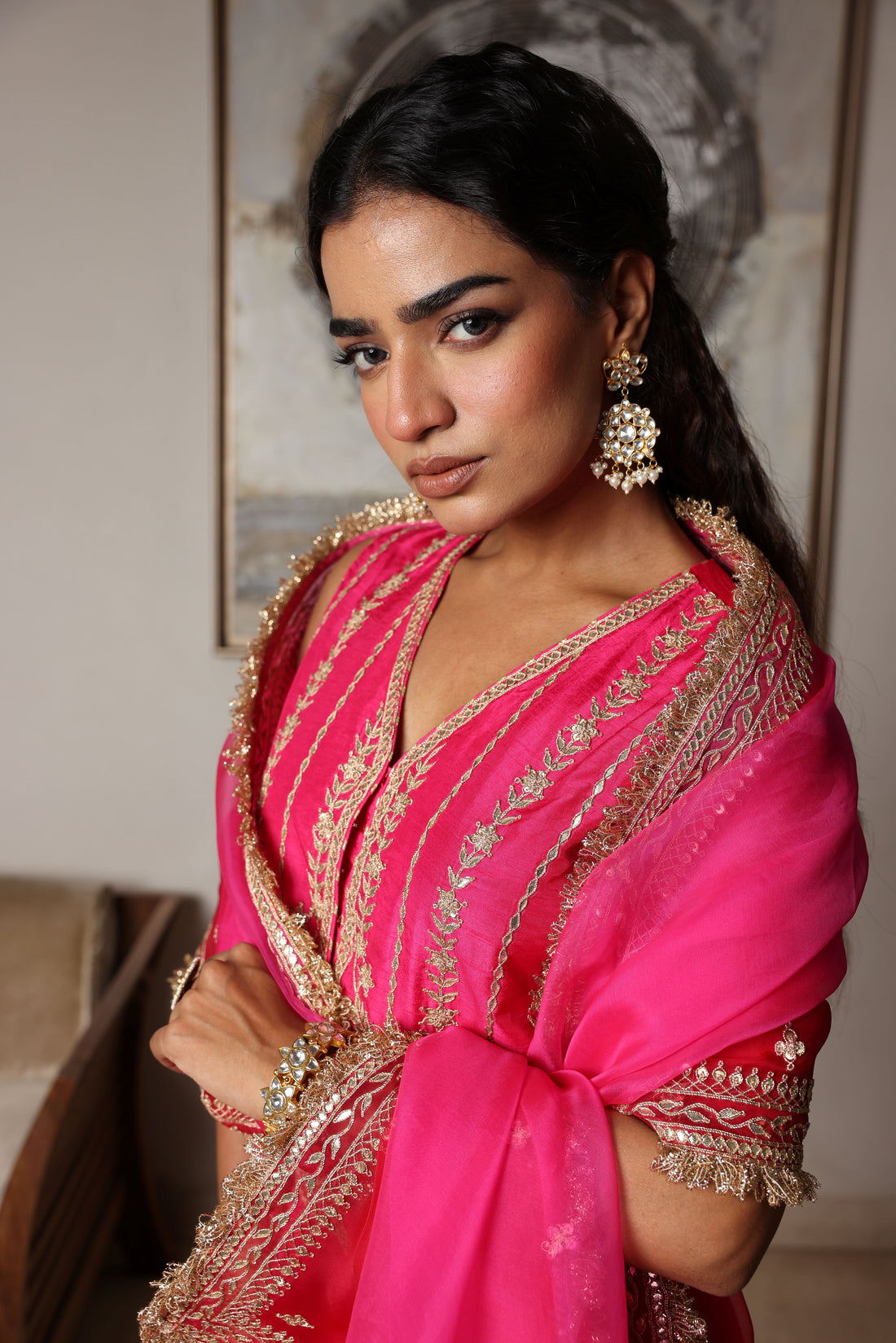 Embroidered Waistcoat Set