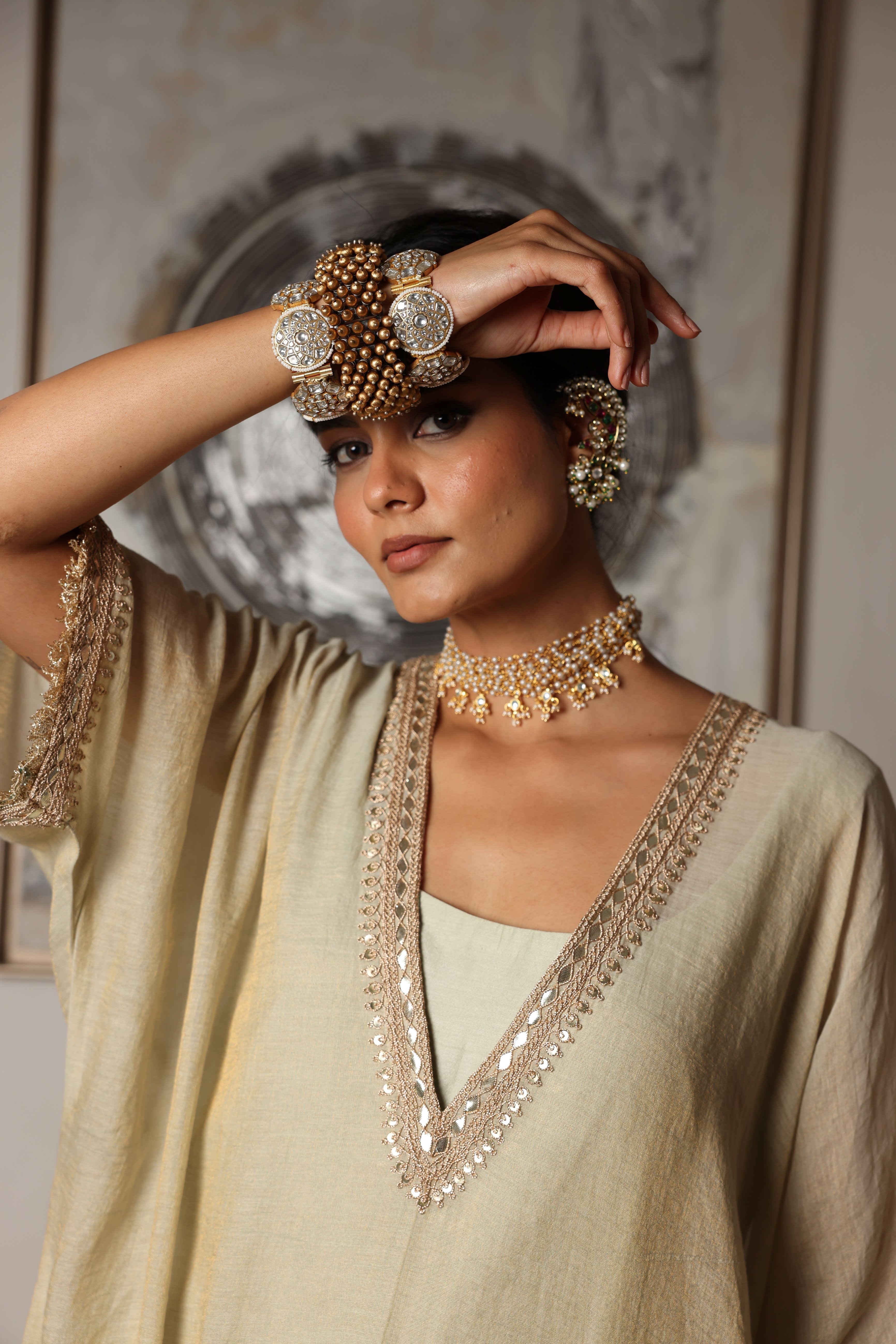 Kaftan Kurta Set