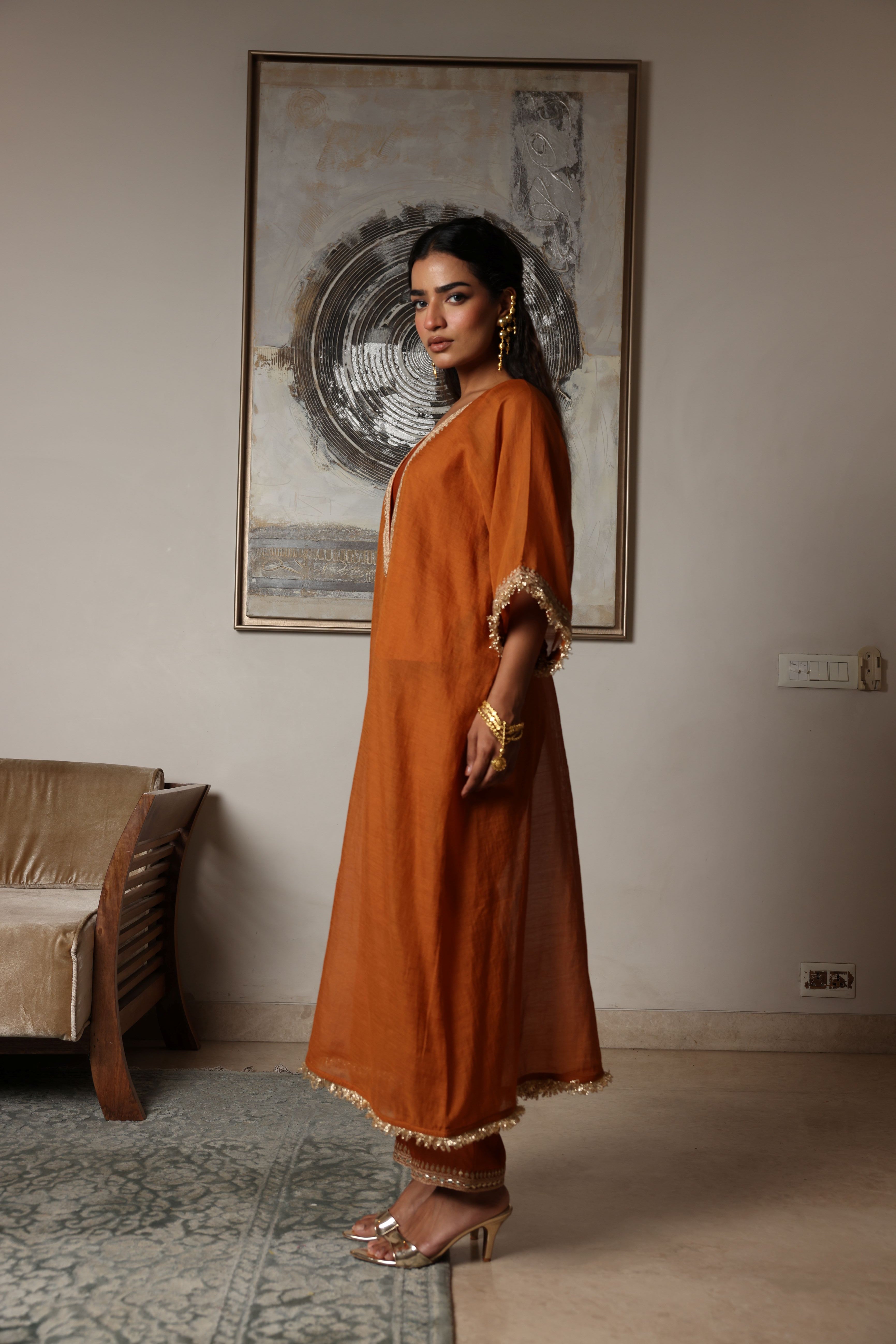Kaftan Kurta Set