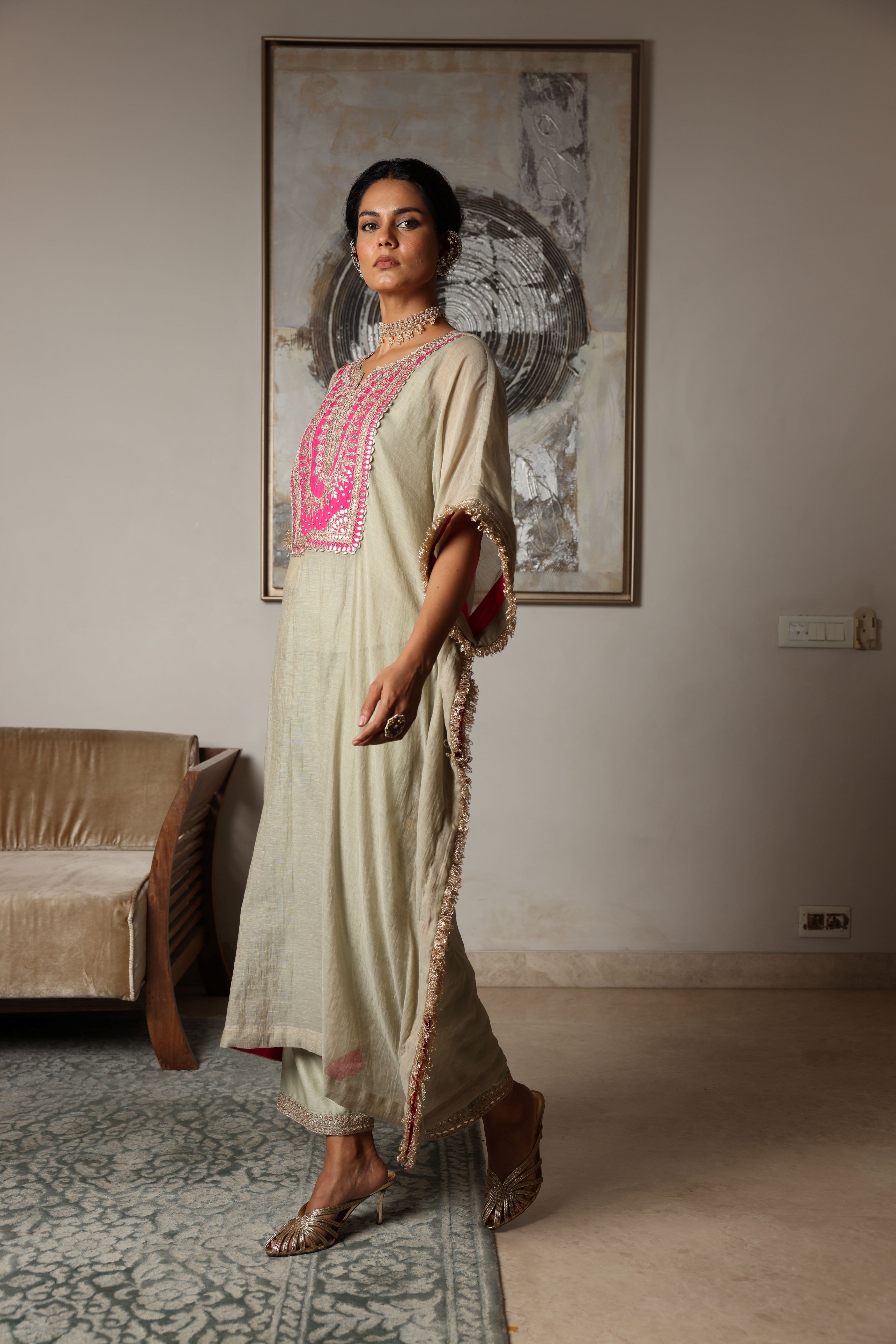 Kaftan Kurta Set