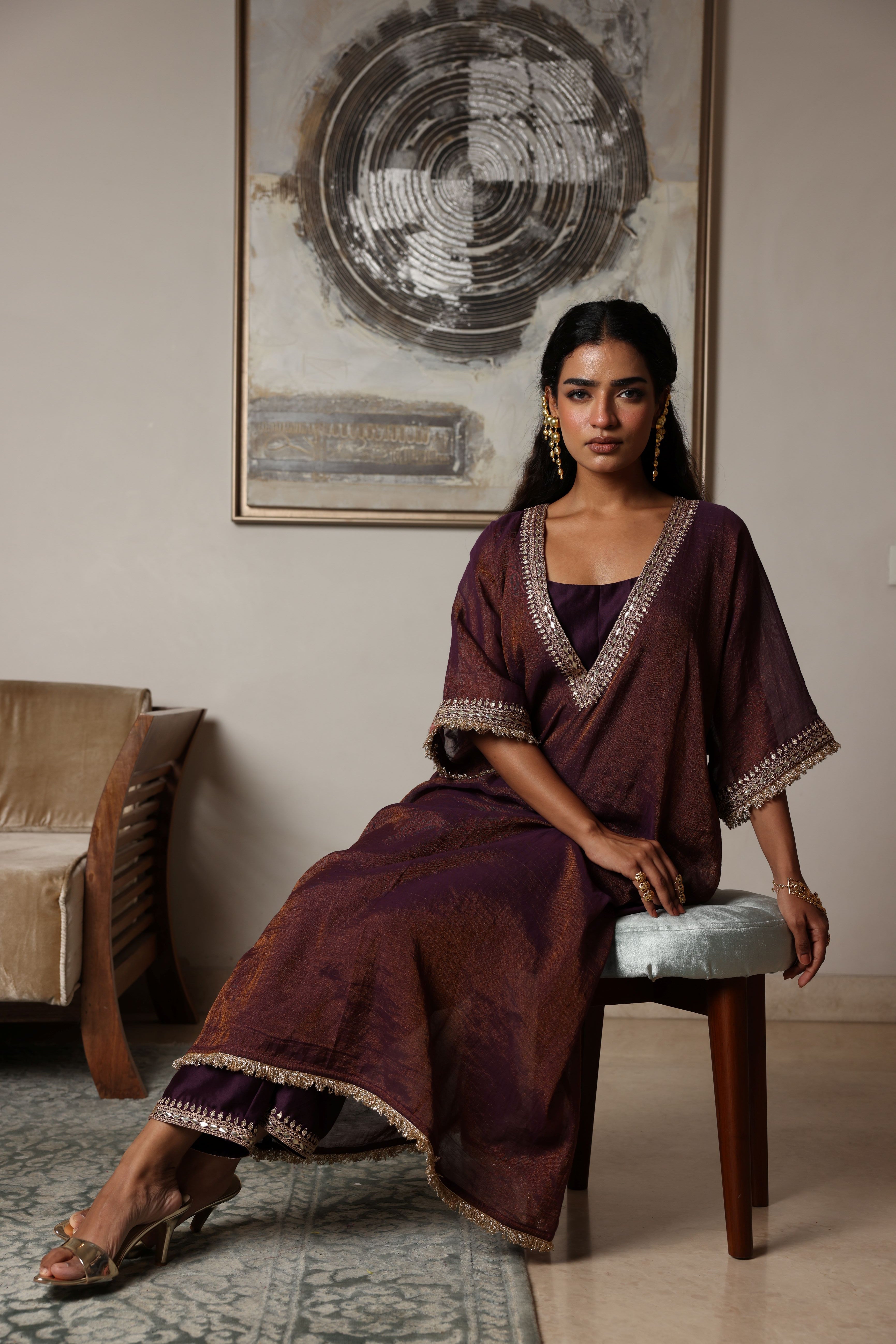 Kaftan Kurta Set