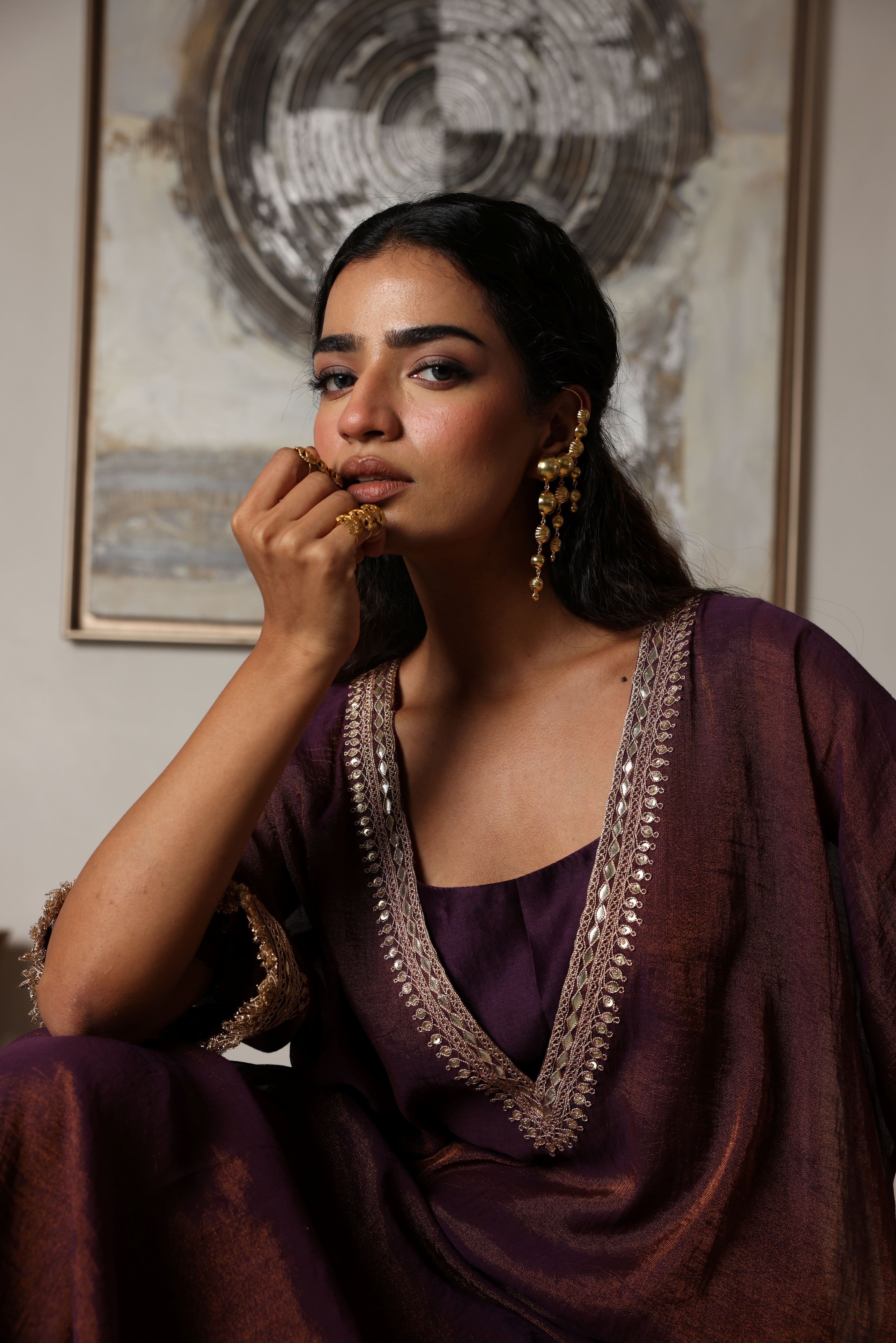 Kaftan Kurta Set