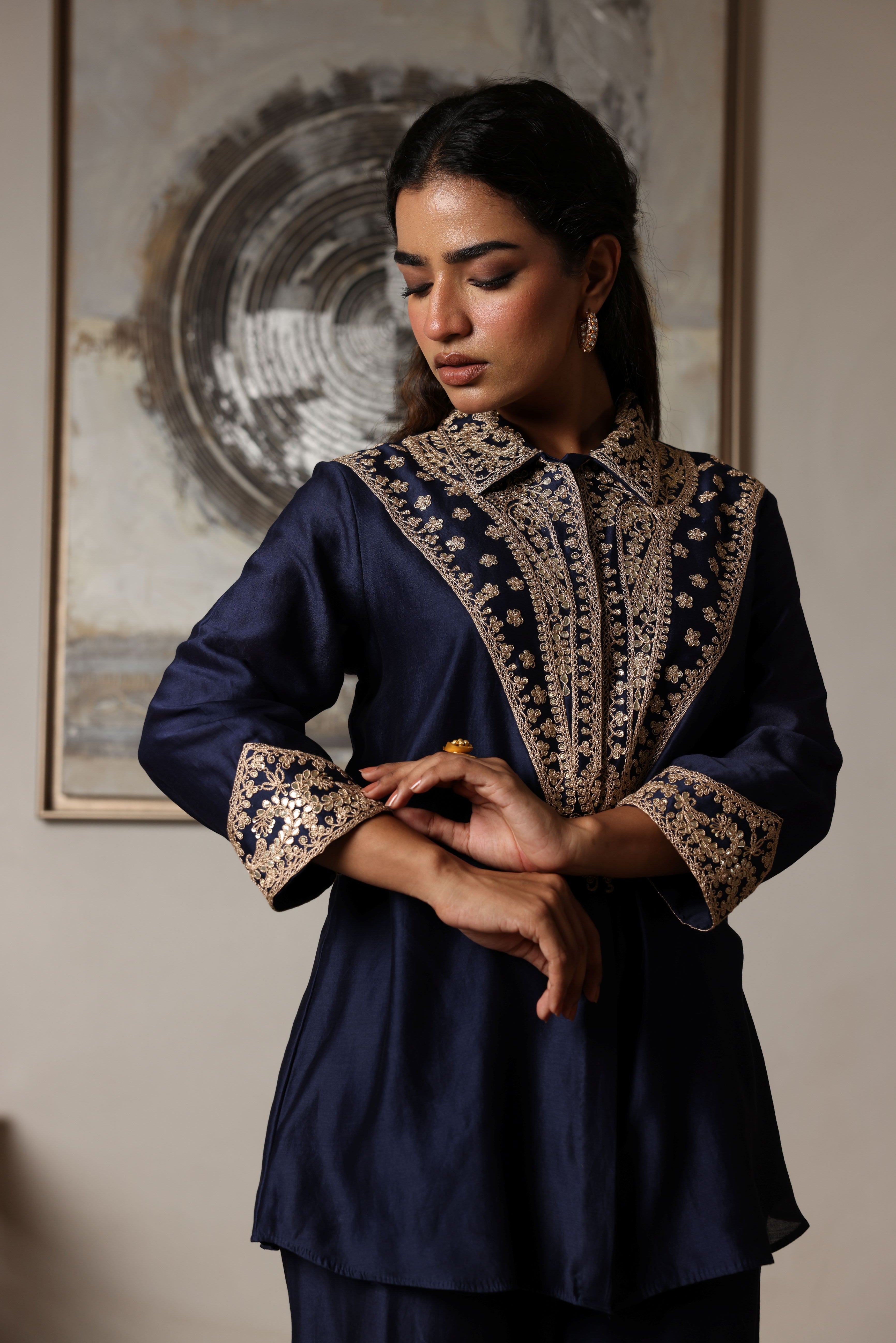 Embroidered Co-ord Set