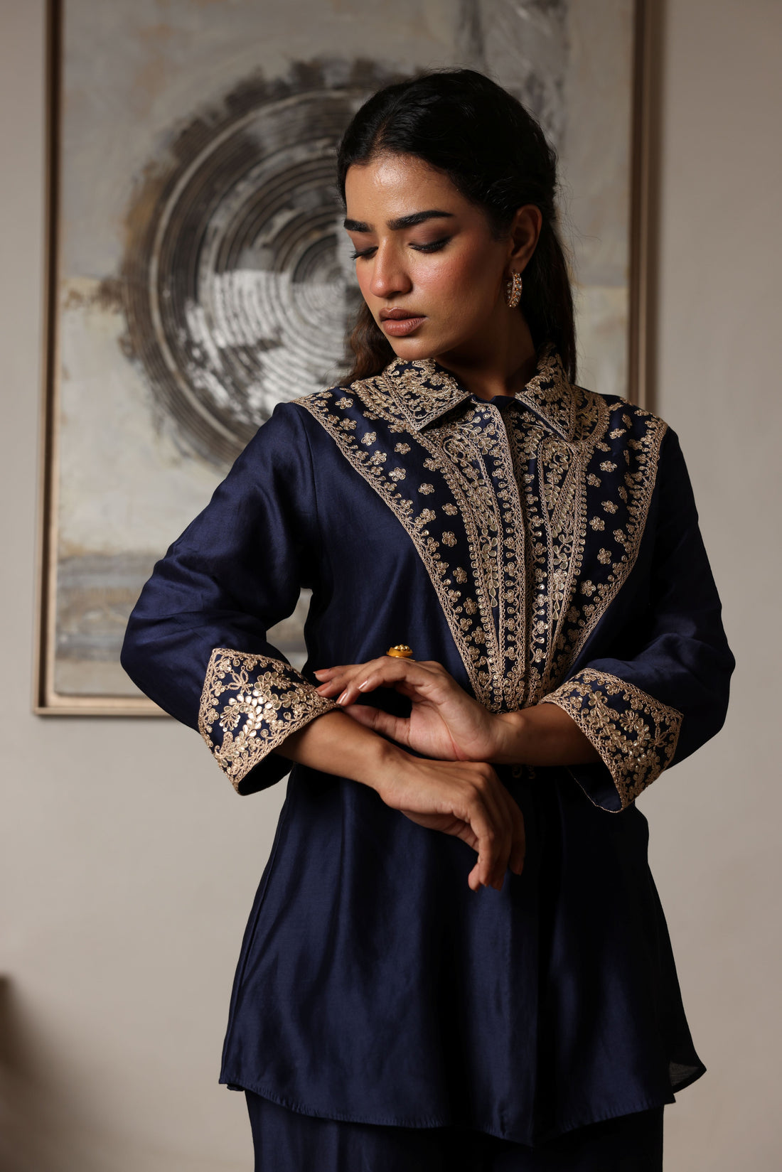 Embroidered Co-ord Set
