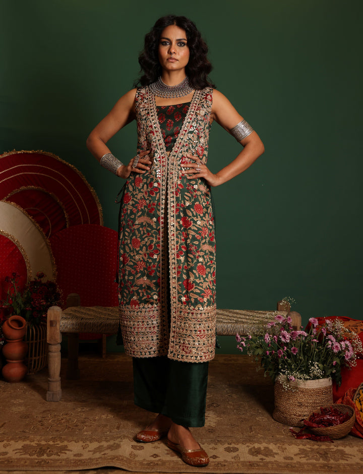 Embroidered Co-ord Set