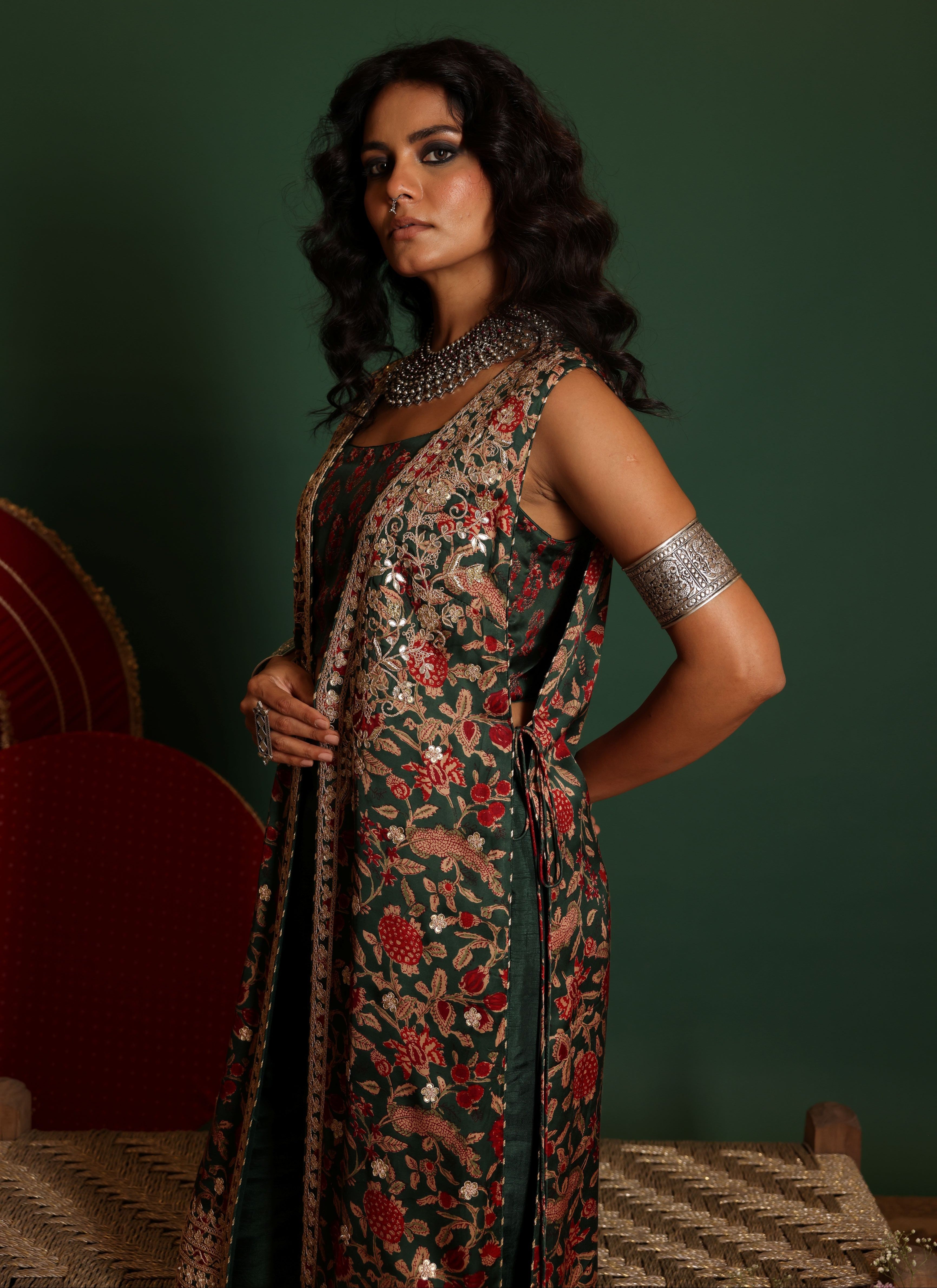 Embroidered Co-ord Set