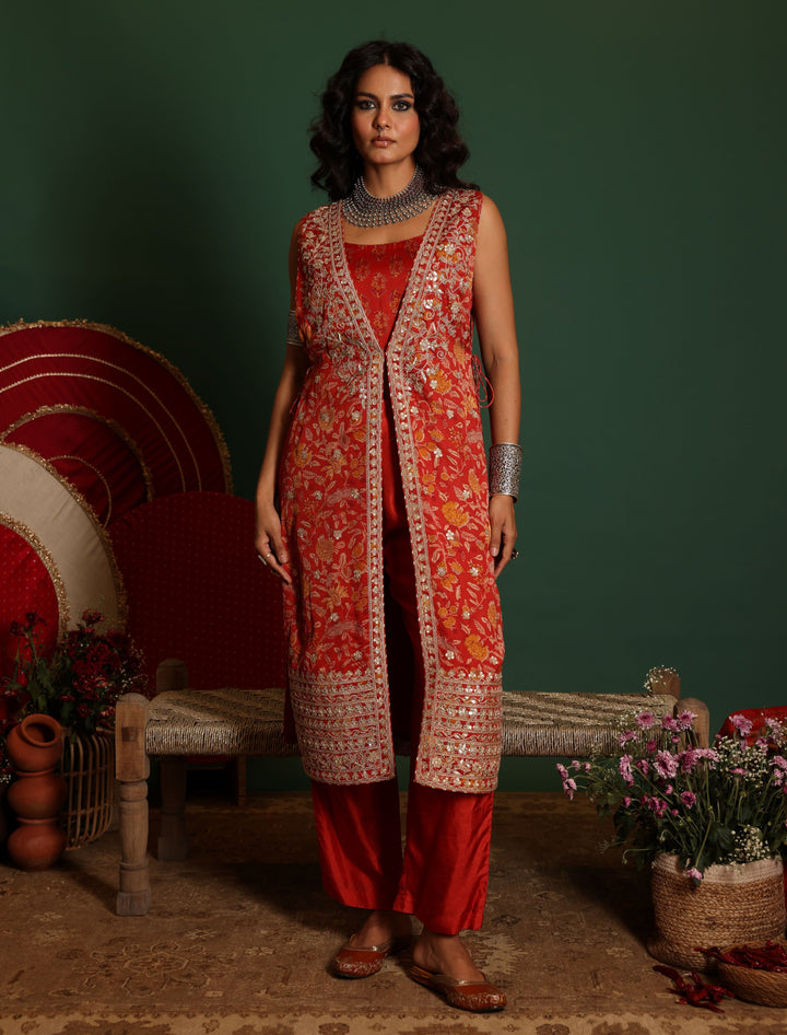 Embroidered Co-ord Set