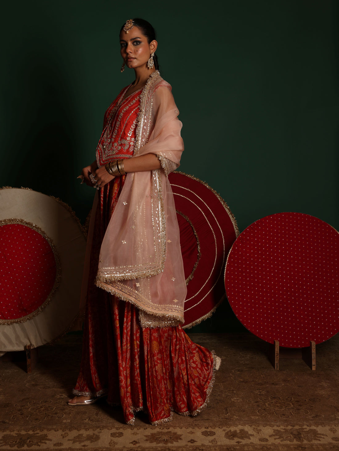 Embroidered Waistcoat Set