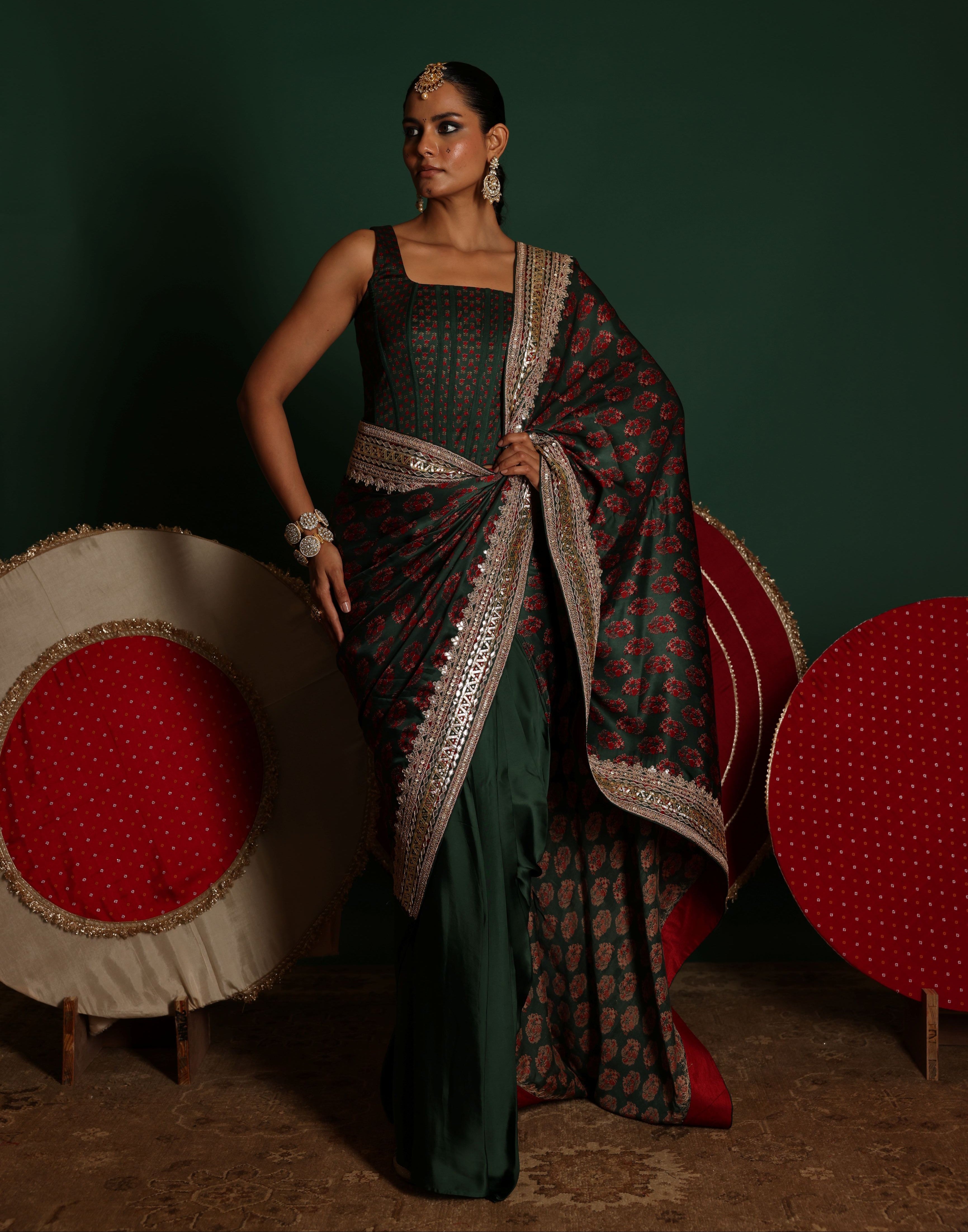 Pre-Stitched Saree